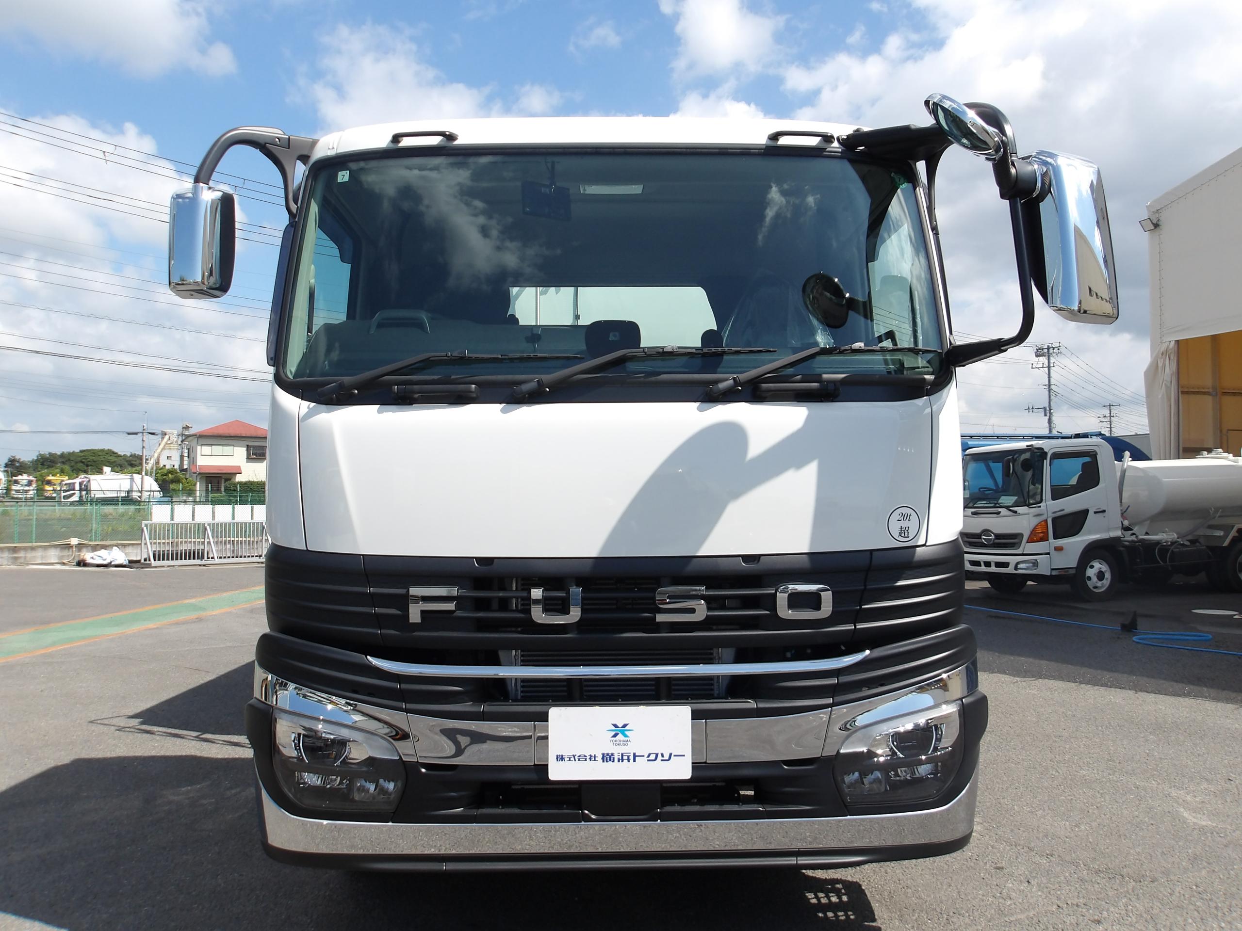 25トン飼料運搬車（新明和）新古車6室6ハッチ | 中古ダンプ販売